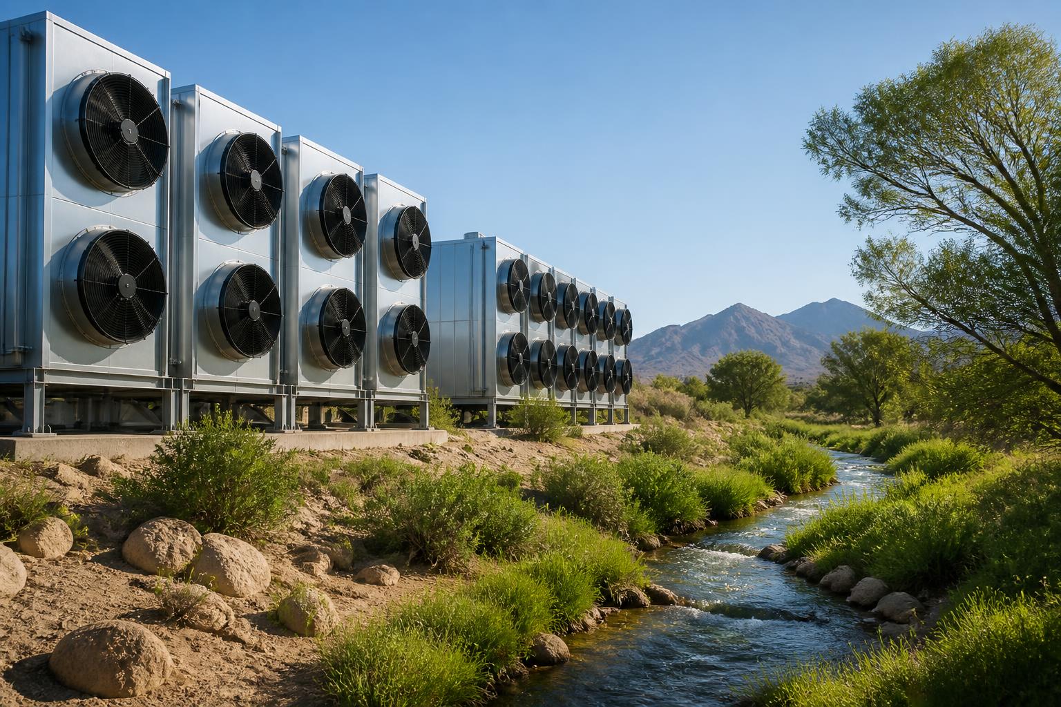 Patented atmospheric water generation system delivering clean drinking water